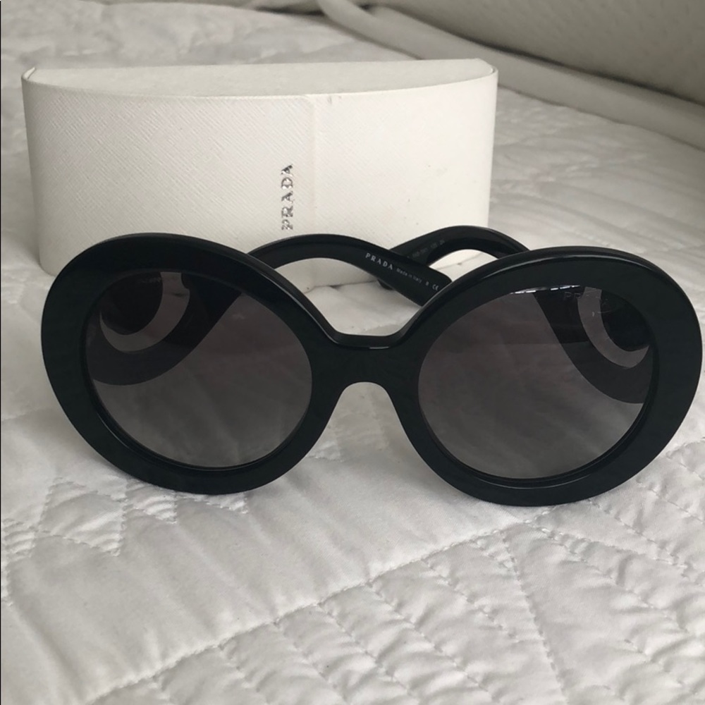 Prada Baroque Black Sunglasses